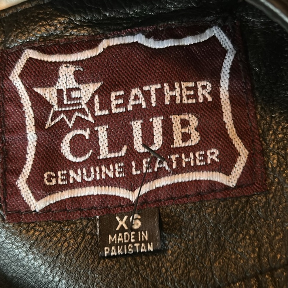 Woman’s motorcycle protected Genuine black leather chaps size X Small